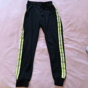 Forever 21 reflective high waisted sweatpants